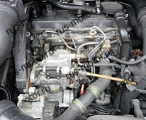 Двигатель VW Sharan 1.9 TDI '00 - Двигатель в сборе  1Z Orig. 124 000 Km