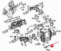 Двигатель MERCEDES-BENZ GLE W167 Ladeluftkühlerhalterung A6541410040 NEU GENUINE
