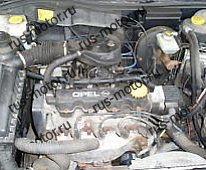 Двигатель Opel Astra F Opel  1,6i Opel Astra G Vectra B Двигатель X 16 SZR 132.000 Km