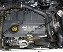 Двигатель Opel  Astra H  Двигатель Z17DTL  1,7CDTI  59KW 80л.с.  128500km