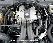 Двигатель Opel Двигатель 2.5 V6 X25XE  Bj 2002 Omega B / Vectra B 114703Km