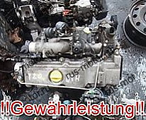 Двигатель Двигатель Y20DTH 108TKM OPEL ASTRA G ZAFIRA VECTRA C 2,0DTI 16V 74KW 101KW