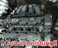 Двигатель Двигатель RFJ 69TKM PEUGEOT 307 407 308 807 EXPERT CITROEN C4 C5 C8 2,0i 16V 103KW