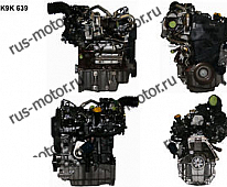 Двигатель Motor Renault Captur 1.5 dCi K9K 639  - 110 PS 2018 BJ 21.694 km