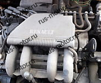 Двигатель Двигатель Renault Clio 1,2   D7F730 40 KW 54 PS 120.00  km