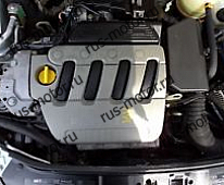 Двигатель 2003 Renault Clio 2 1,4 16V бензиновый Двигатель Мотор   K4J710 K4J 710 98 PS