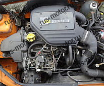 Двигатель Renault Kangoo дизельный  1.9l 40Kw F8Q662 Двигатель Id642