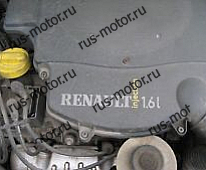 Двигатель Двигатель K7M710 Dacia Logan 1,6 бензиновый MPI 82.000km 64kw 87 PS без навесного