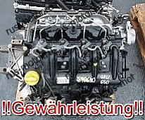 Двигатель Двигатель G9U650 88TKM RENAULT Master 2 MOVANO INTERSTAR 2,5DCI 88KW 120л.с. G9U 06-