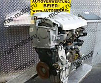 Двигатель Двигатель Renault Megane II 1.6 16V * K4M761 * ccm:1598 KW:83 Bj.2004 Automatik