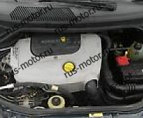 Двигатель 2002 Renault Scenic I 1,9 dCi RX4 дизельный  Двигатель F9Q740 F9Q 740 102 PS