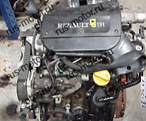 Двигатель Двигатель Renault Megane 1,9 DCI, 75 KW- 102 PS " F 9 Q 732 " , 107142  km gelaufen