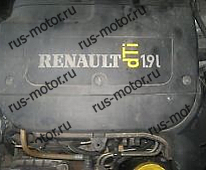 Двигатель Двигатель F9QQ7 Renault Megane Scenic 1,9 dTi 59kW 80л.с. без навесного
