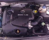 Двигатель 2002 Seat Inca VW Caddy II 1,9 SDI дизельный  Двигатель Мотор   AYQ 64 PS