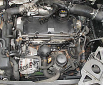 Двигатель VW Golf 4 Двигатель TDi 74KW 1,9 TDi AXR Bj 2001 с Turbolader 140.000Km