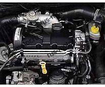 Двигатель 2007 VW Polo 9N3 Seat Ibiza 6L Skoda Fabia Roomster 1,4 TDI PD Motor BMS 80 PS