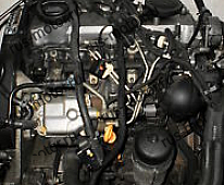 Двигатель VW SKODA в сборе  Двигатель 1.9 TDi 81KW ASV 162 TKM