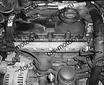 Двигатель VW Sharan Двигатель Bj 2002 85KW 1,9TDi AUY Двигатель с PD und Turbolader Km 137.000