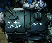 Двигатель VW Sharan Seat Alhambra 1,9TDi  66KW  ANU  Двигатель Top 121Tkm год выпуска 2001